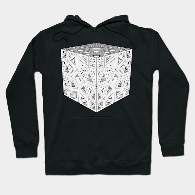 gmtrx lawal f110 matrix cube Hoodie by Seni Lawal